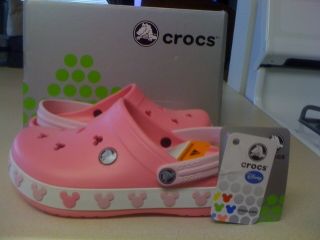 Crocs Mickey II Kids Pink Lemonade Bubblegum Unisex Kids Clogs Size J3