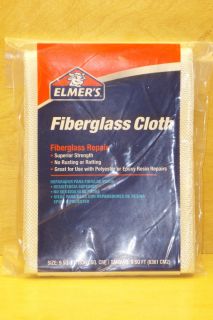 PACK ELMERS FIBERGLASS CLOTH   9 SQ FT   EPOXY RESIN MOLD REPAIR