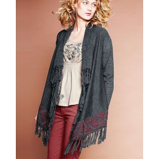  fringed draped cardigan rating be the first to write a review $ 138 00