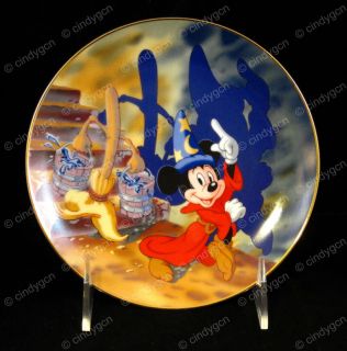 Disney The Sorcerers Apprentice Fantasia Plate