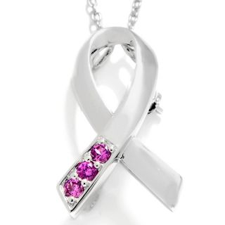 139 481 absolute 15ct absolute breast cancer awareness pin pendant