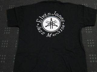 Elvin Jones Jazz Machine Yamaha Logo T Shirt Authentic