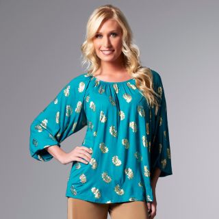 137 759 diane gilman dg2 off the shoulder stretch jersey printed