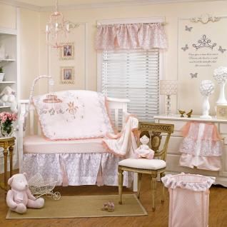 Fairytale Princess 4 Piece Baby Crib Bedding Set by Petit Tresor