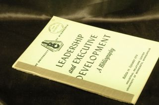 Leadership and executive development a bibliography Harland Fox