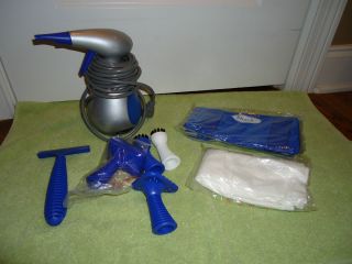 Shark Euro Pro Hand Held Steam Cleaner Model SC618HD Attachments Lot