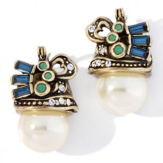 148 151 heidi daus heidi daus beguiling baguettes crystal earrings