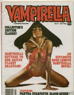 Vampirella Warren Magazine 87 Vampi on Drakulon 1980