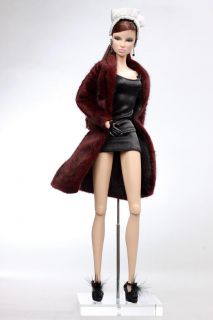 MF1018 Rose Fashion Long Coat for Barbie Silkstone Fr T