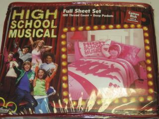  New Disney High School Musical Full Size Sheet Set