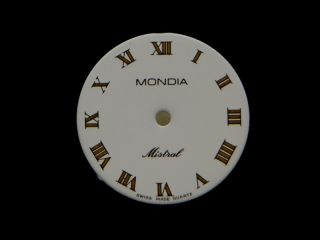 Original Mondia Mistral Watch Dial ETA 561 001 LadieS