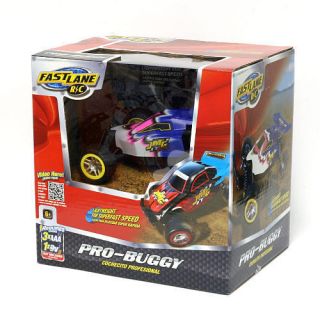 Fast Lane Radio Control Pro Buggy Vehicle 27 MHz Colors Styles Vary