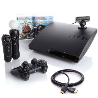 Sony Move 160GB LittleBigPlanet 2 and Sorcery Game System Bundle
