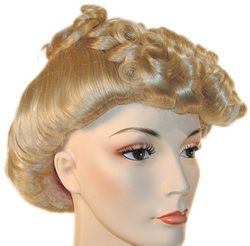 1940s Pompadour Movie Star Wig B5324 Ethel Merman