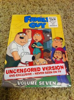 Family Guy   Volume Seven (DVD, 3 Disc Set) BRAND NEW SEALED DVD SET