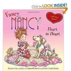 Fancy Nancy Heart to Heart Valentines Day Book New