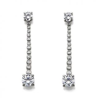 Jewelry Earrings Drop Daniel K  6.43ct Absolute™ Clear Belle