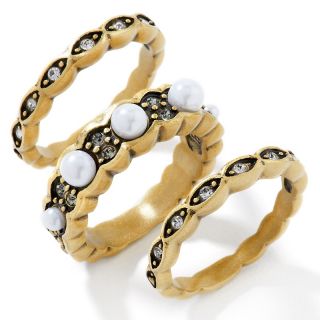 165 443 heidi daus tri a little color 3pc band ring set rating 24 $ 59
