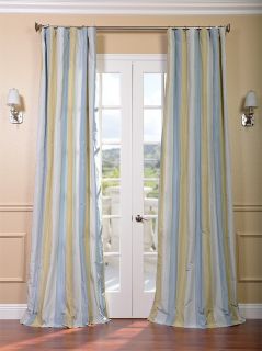 catalina faux silk taffeta stripe curtains drapes luxurious affordable