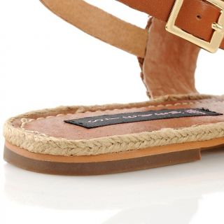 Steven by Steve Madden Braidey Beaded Leather or Suede Thong Sandal