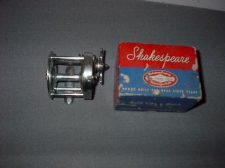 SHAKESPEARE SERVICE REEL   1944   MODEL GE   VINTAGE WITH BOX