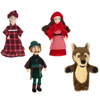 FAO Schwarz Hand Puppets Little Red Riding Hood