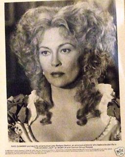 Movie Icon Faye Dunaway in The Wicked Lady 8 x 10