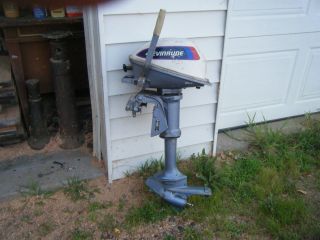 4HP Four Horsepower Evinrude Outboard Boat Motor