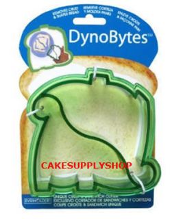 Dynobyte Dinosaur Shaped Sandwich Cutter Crust Remover