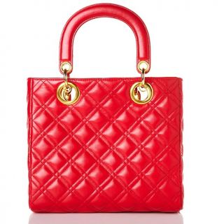 IMAN Global Chic Classic Elegance Quilted Handbag & Bracelet Set at