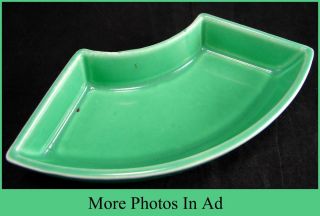 Guaranteed Vintage Fiesta Ware Original Green Relish Tray Insert