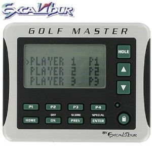 excalibur electronic golf scoring caddy new