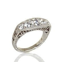 Victoria Wieck 7.97ct Absolute™ Radiant Cut 3 Stone Ring
