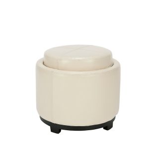  round tray ottoman in white rating 1 $ 179 95 or 3 flexpays of