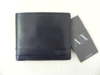 nwt armani exchange a x mens leather bifold wallet search