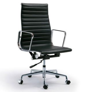 EXECUTIVE OFFICE CHAIR LEATHER ALUMINUM GROUP OFFICE barcelona style