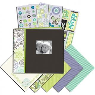 Company 8 1/2 x 8 1/2 Mega Scrapbook Kit   Black and White