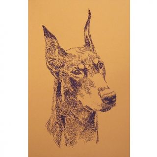 188 225 kline dog art doberman hand signed art lithograph rating 1 $