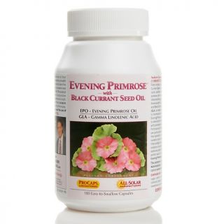  with Black Currant Seed Oil   180 Capsules