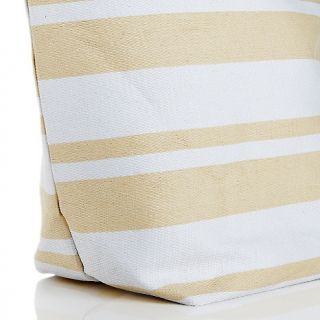 Curations with Stefani Greenfield Striped Tote Handbag