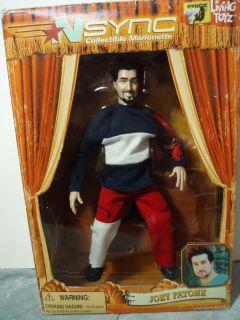NSYNC Joey Fatone Marionette Puppet Doll 2000 New