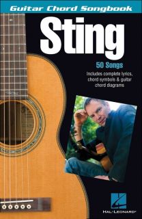 Hal Leonard Sting Guitar Chord Songbook