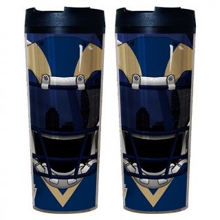 203 984 football fan nfl set of 2 travel tumblers with lids rams