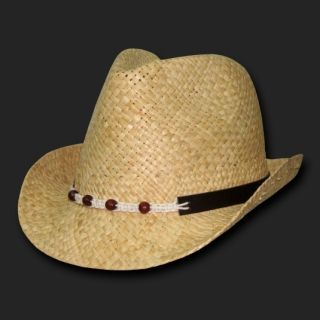 Raffia Straw Braided Rope Fedora Fedoras Hat Hats SM MD