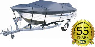 NEW PREMIUM 20 Foot Boat Cover.600 Denier BLUE FOR BEAMS UP TO 100