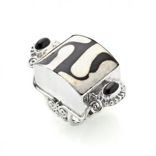 223 532 sajen african mud bead sterling silver ring rating 1 $ 119 90