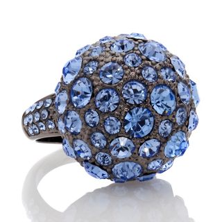208 544 joan boyce hottest ring in town crystal pave ball ring rating