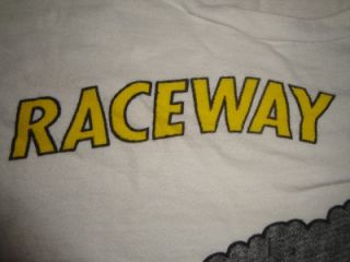 Vintage Raceway Park Englishtown NJ N J T Shirt Large