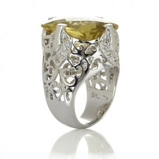 Jewelry Rings Gemstone Sima K 15.84ct Apple Quartz and