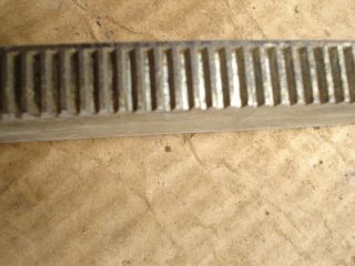 Vintage Craftsman  Table Saw Front gear Rail Fence Aluminum